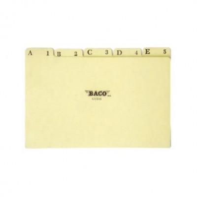 Guía para Archivo BACO modelo oficio 250 X 300 mm 25 Piezas BAC3580 BAC3580EAN 7501174916515UPC  - BACO