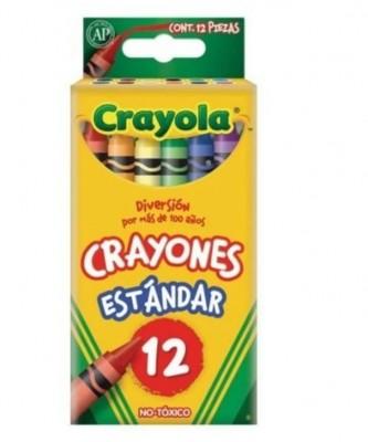 Crayon Crayola Standar C/12 Pz  52-3012 Binney & Smith 52-3012  52-3012  EAN 7501058201034UPC  - 52-3012