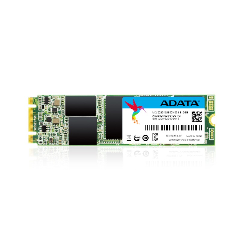 UNIDAD SSD ADATA ASU800 512GB M.2 ASU800NS38-512GT-C - ASU800NS385