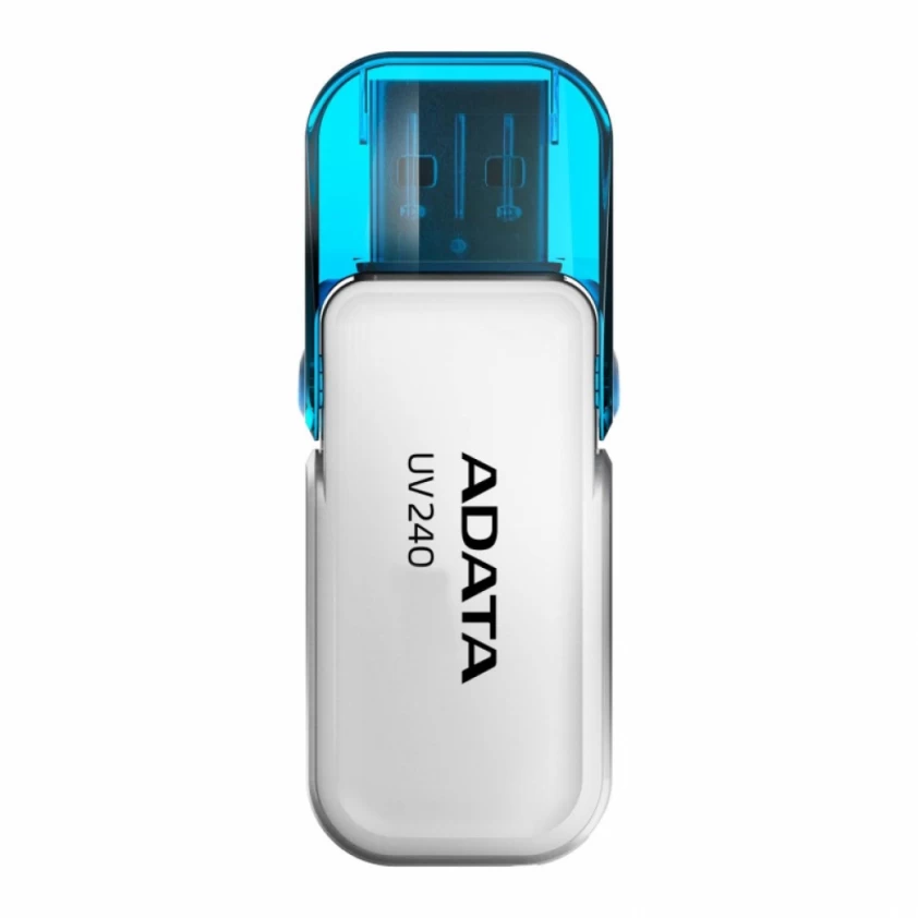 MEMORIA USB ADATA AUV240-16G-RWH BLANCO USB 2.0 16GB - UV240WH-16G