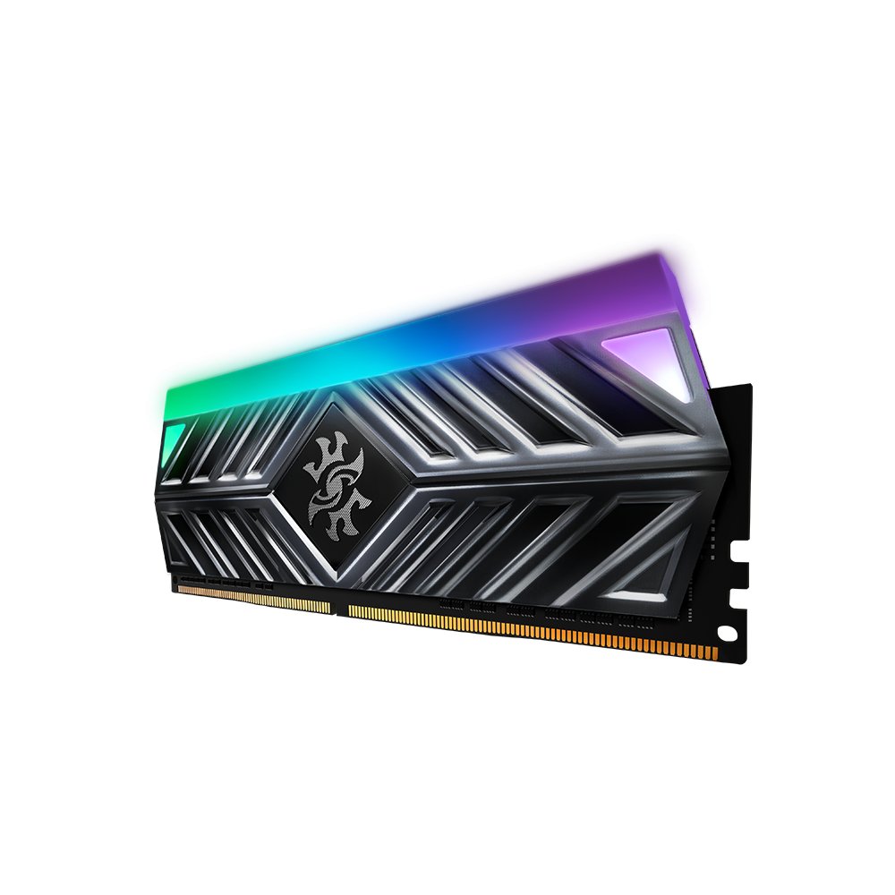 XPG RAM SPECTRIX D60 16G DIMM D  DR4-3200 MHZ RGB TITANIO - ADATA