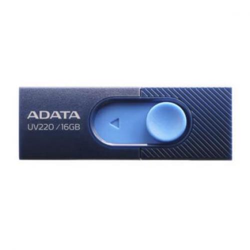 Memoria USB Adata UV220 16 GB 2.0 Color Azul Marino - AUV220-16G-RBLNV