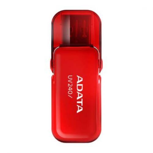 Memoria USB Adata UV240 16 GB 2.0 Color Rojo - AUV240-16G-RRD