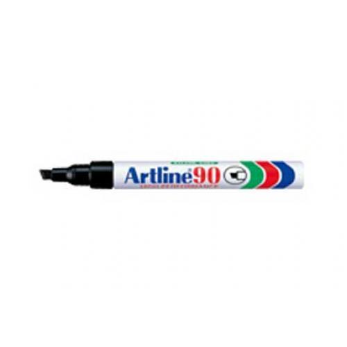 Marcador Artline Permanente Aliminio Negro C/12 - ARTLINE