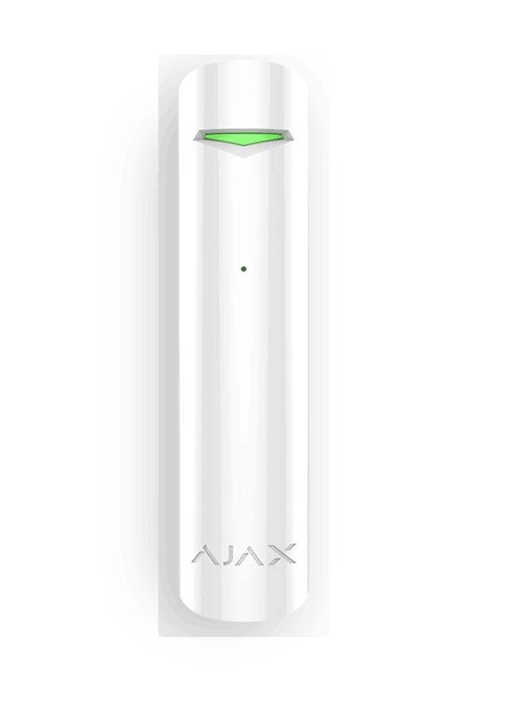 AJAX GlassProtect W - Detector de rotura de cristal Inalámbrico. Color Blanco - AJAX