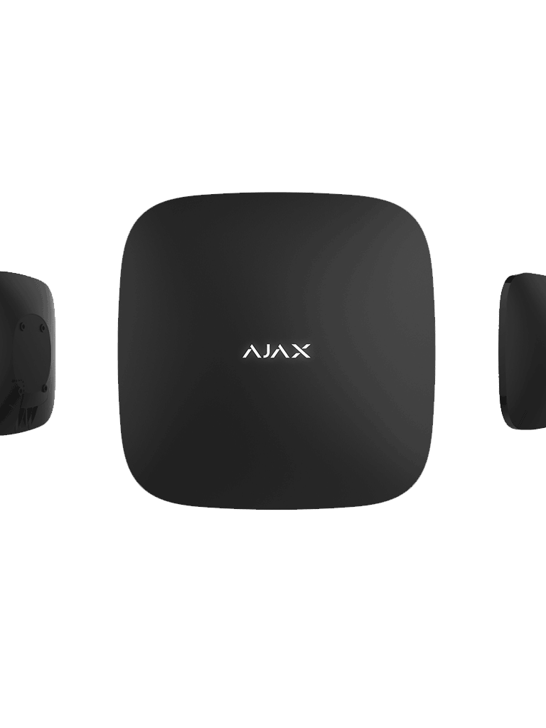 AJAX Hub2Plus B - Panel de  alarma conexión Ethernet, WiFi, LTE Control mediante aplicación para smartphone. Color Negro - AJAX