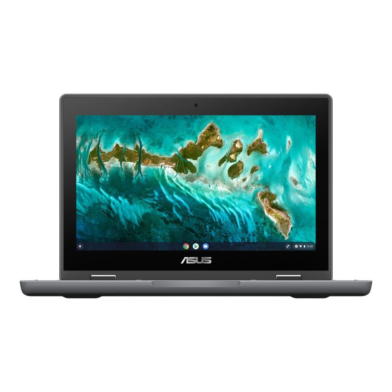 ASUS Chromebook/Celeron N4500/4GB/64G eMMC/11.6 HD Touch/Chrome OS/WiFi 6 (2*2)/Dark Grey/1.42Kg/USI - CR1100FKA-CEL4G64S-C