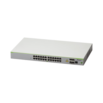 ATFS980M2810 Switch Administrable CentreCOM FS980M, Capa 3 de 24 Puertos 10/100 Mbps + 4 SFP Gigabit <br>  <strong>Código SAT:</strong> 43222610