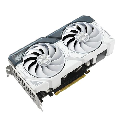 Tarjeta de Video ASUS NVIDIA Dual GeForce RTX 4060 White OC 8GB 128-bit GDDR6 PCI Express 40 DUAL-RTX4060-O8G-WHITE - ASUS