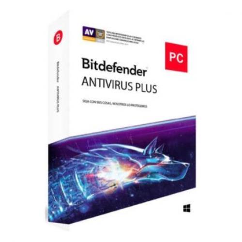 Licencia Antivirus Bitdefender Plus 1 Año 5 Usuarios Caja - BITDEFENDER