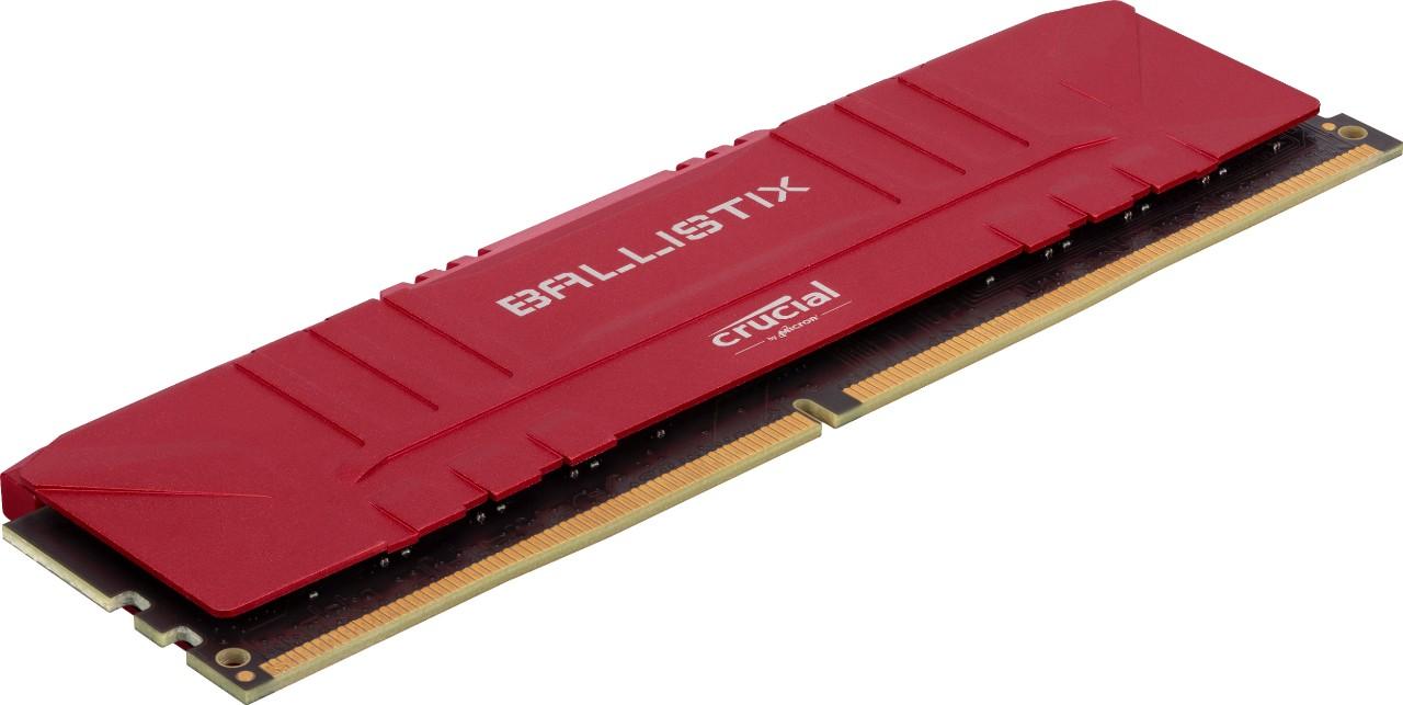 MEM DDR4 CRUCIAL BALLISTIX RED 8GB 3600MHZ CL16 DIMM BL8G36C16U4R - BL8G36C16U4R