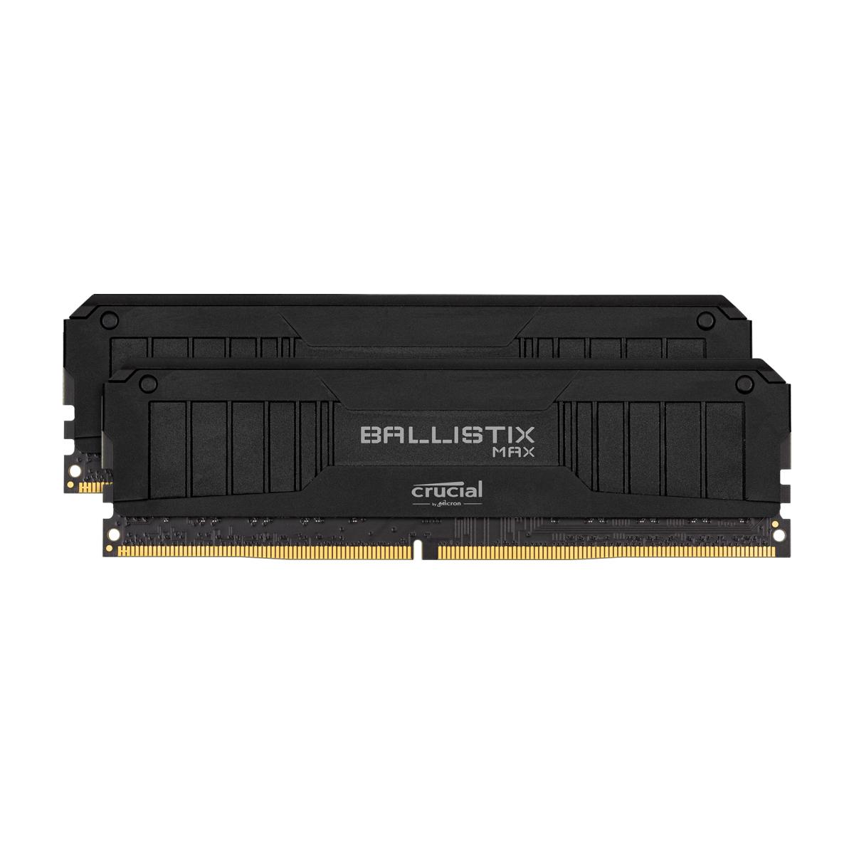 MEMORIA DIMM DDR4 CRUCIAL BALLISTIX (BLM2K8G40C18U4B) 16GB KIT (2X8GB) 4000MHZ, MAX BLACK HEATSINK, - CRUCIAL