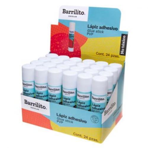 Lápiz adhesivo 9 g Barrilito color blanc Pegamento en barra color blanco, contenido de 9 g, no toxico, cuerpo plástico, 1 pieza                                                                                                                                                                          o                                        - 9GCH