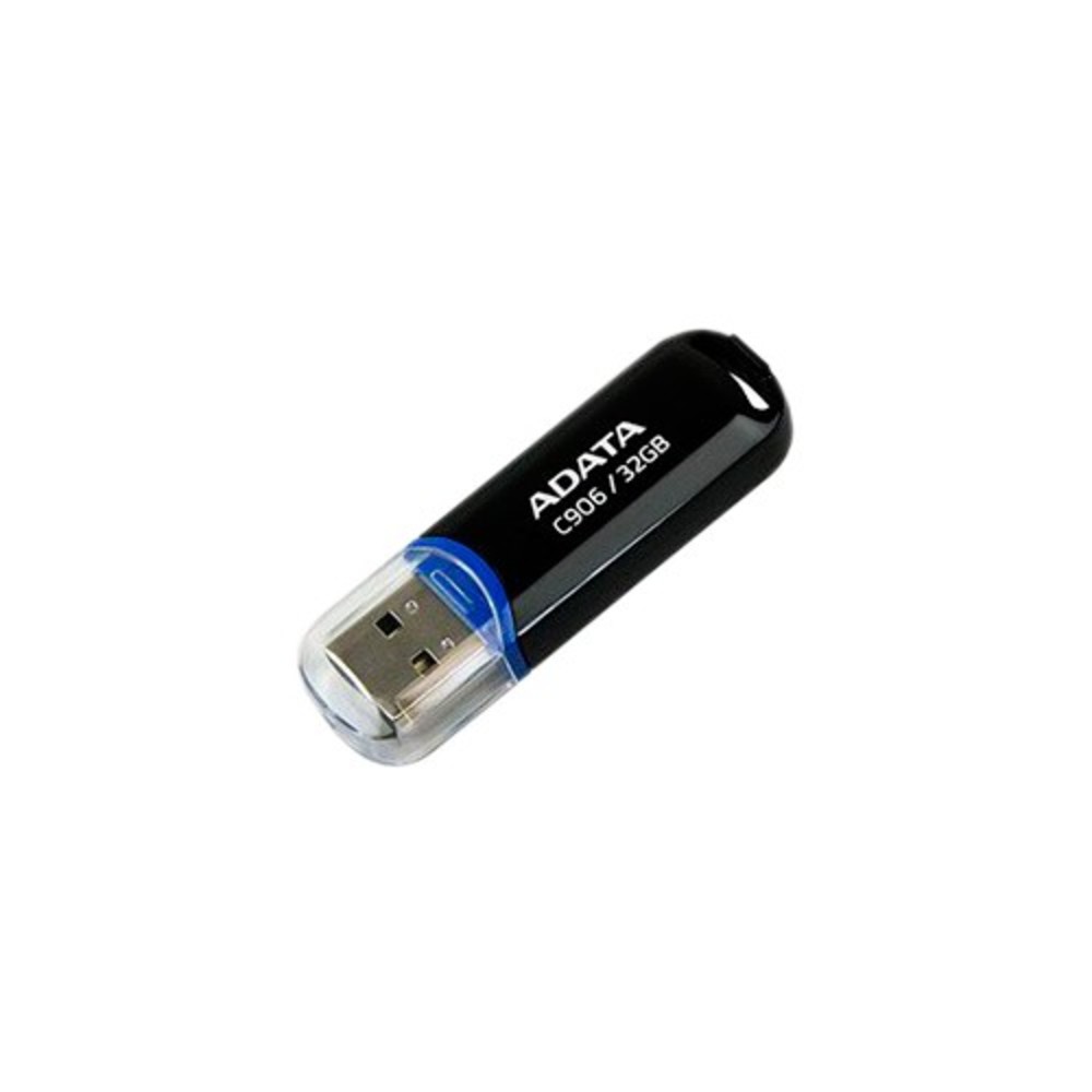 MEMORIA FLASH ADATA C906 32GB USB 2.0 NEGRO - C906BK-32GB