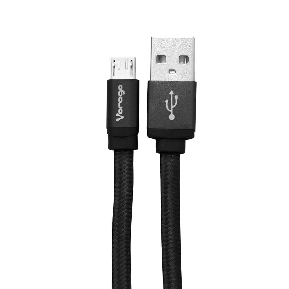 CABLE USB VORAGO CAB-113 USB 2 A MICRO USB 1 METRO BOLSA NEGRO - VORAGO