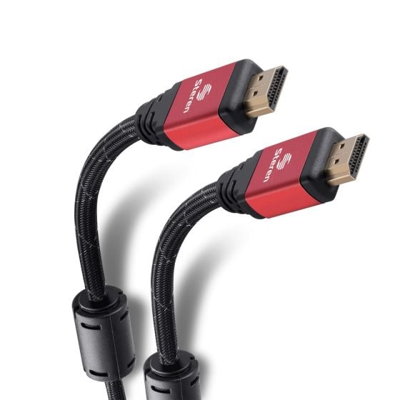 Cable HDMI 4K con filtros de ferrita y cable tipo cordón, de, 299-824 - NULL