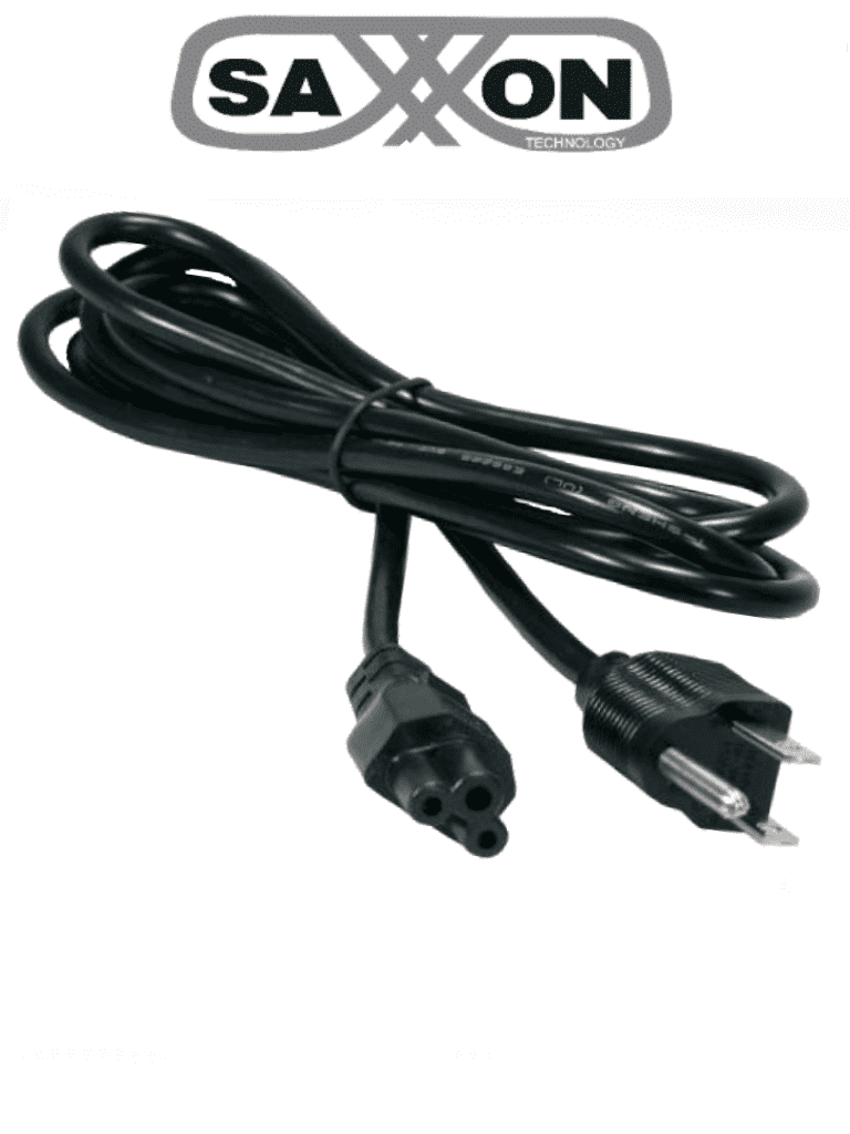 TVC uCABLE01 - Cable de Alimentación (Interlock) para Equipos/ Tipo Trebol/ Liquidación/  - SAXXON