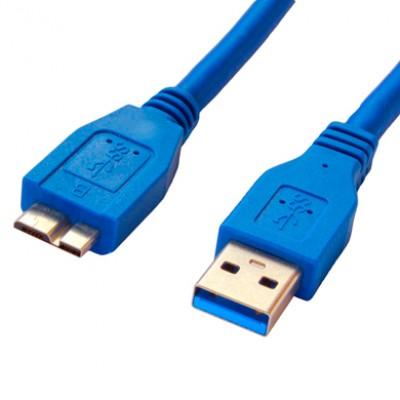 Cable USB V3.0 Tipo A - Micro B, Macho, 0.9 M  (364109), Brobotix  364109 364109EAN 7503028372867UPC  - 364109