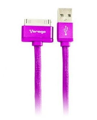 Cable USB VORAGO CAB-118, 1 m, Rosa AC-365810-21 AC-365810-21 EAN 7502266674092UPC  - AC-365810-21