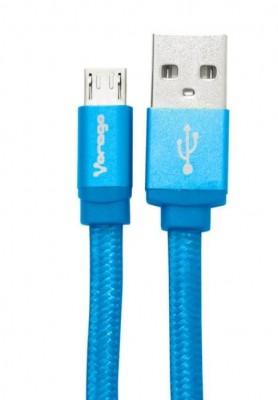 Cable USB VORAGO CAB-113, 1 m, Azul AC-365810-32 AC-365810-32 EAN 7502266674009UPC  - CABVGO460