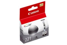 CARTUCHO DE TINTA CLI-221 BK negro-9ml-para-mp560-mp620 UPC 0013803094510 - CANON