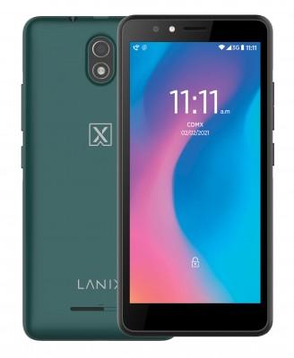 Teléfono Celular LANIX X560, 5 pulgadas, Quad Cortex-A7, 1GB, Verde, AndroidTM 11 GO Edition X560 10718EAN UPC 615916001340 - LANIX