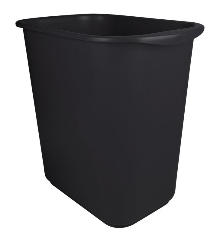 Cesto rectangular Sablon color negro     Dimensiones: 32.2 x 21.3 x 31.5 cm capacidad: 13 l/ 3.43gl                                                                                                                                                                                                      .                                        - SABLON