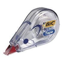 Corrector Bic mini tape cinta con 6 piez Bic mini tape, corrector con cinta compacta, cuerpo transparente, corrección instantánea, 6 mts de cinta con un ancho de 5 mm                                                                                                                                   as                                       - BIC