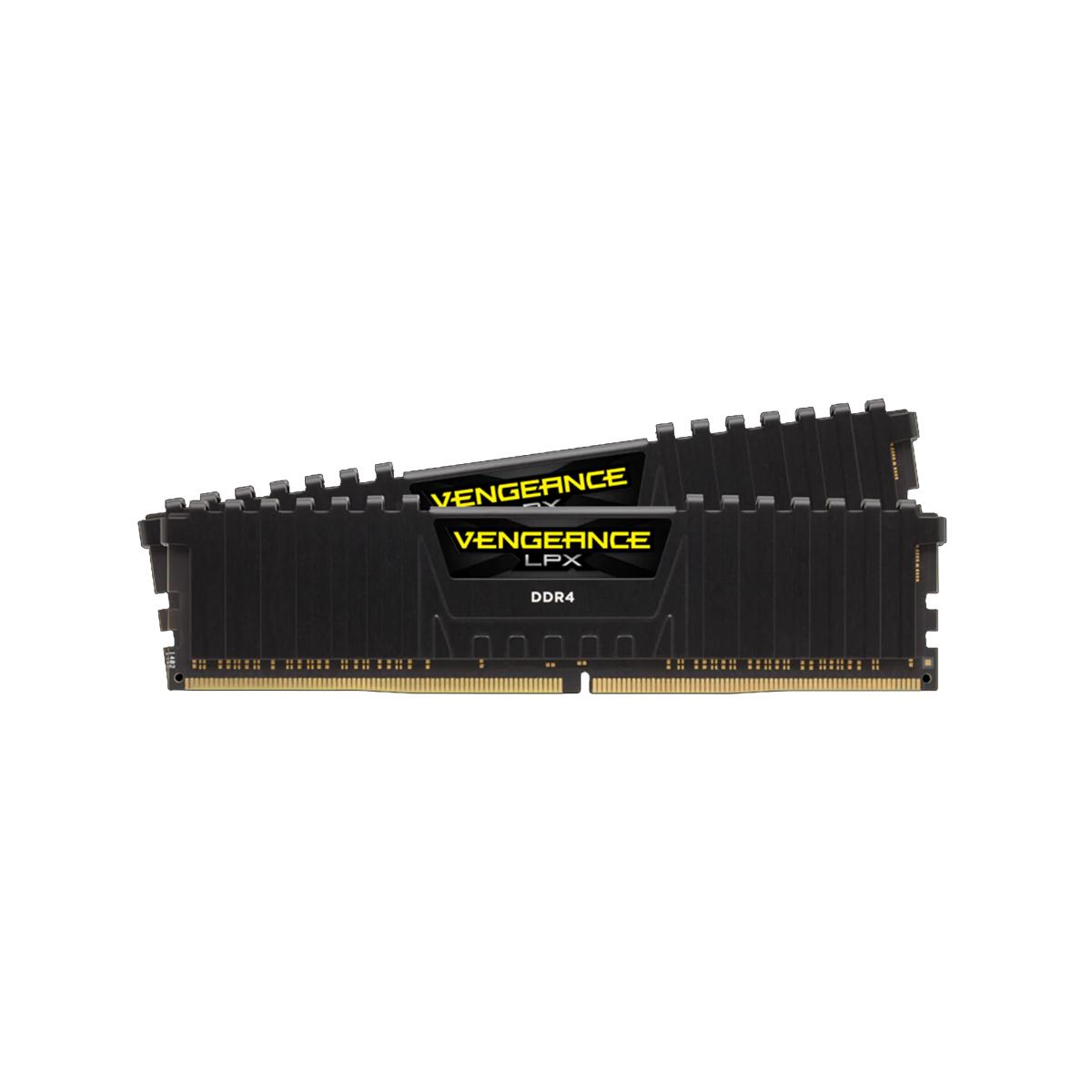 MEMORIA DDR4 16GB (2X8GB) 2666MHZ CORSAIR VENGEANCE CMK16GX4M2A2666C16R LPX ROJO CL16  - CMK16GX4M2A2666C1