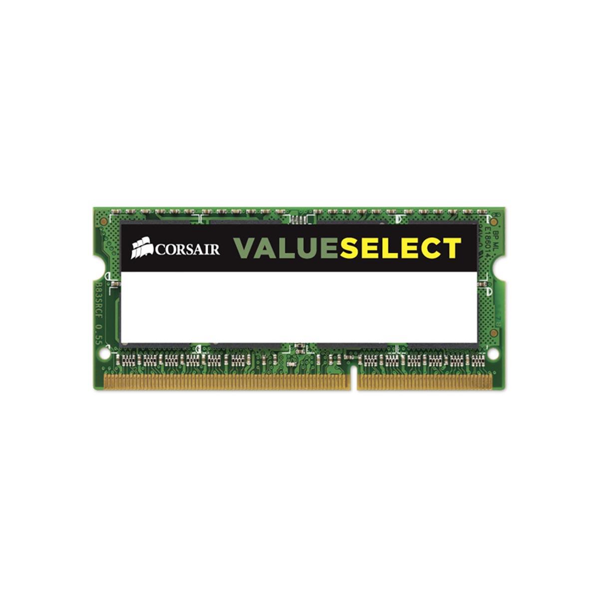 MEMORIA SODIMM DDR3L CORSAIR (CMSO4GX3M1C1600C11)4GB 1600 MHZ, BAJO VOLTAJE - CORSAIR