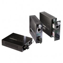 10/100Base-TX to 100Base-FX (SC WDM, SM) convertidor de Smart Media- TX: 1310nm-20km - FST-806A20