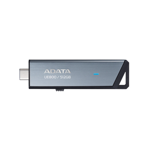 MEMORIA USB ADATA AELI-UE800-512G-CSG 512GB PLATA METALICA USB 3.2 TIPO C - AELI-UE800-512G-CSG
