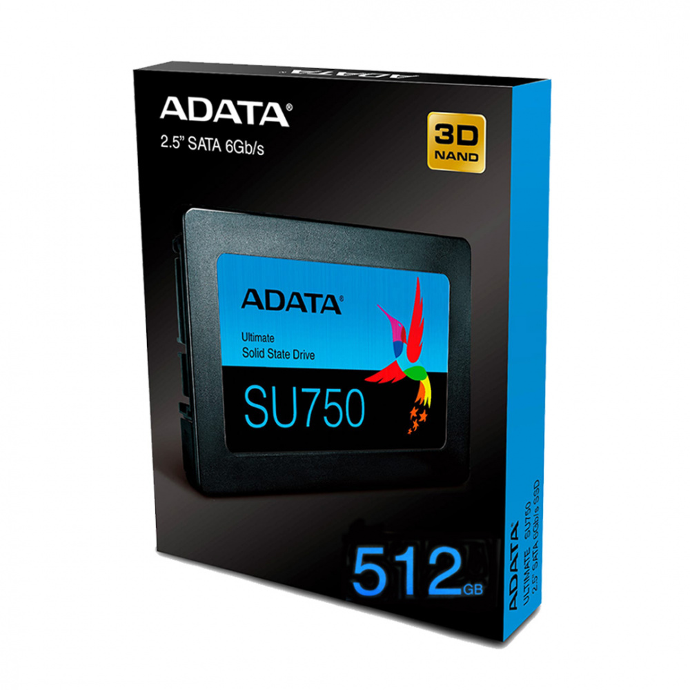 Adata Su750  Ssd  512 Gb  Interno  25  Sata 6GbS - ASU750SS-512GT-C