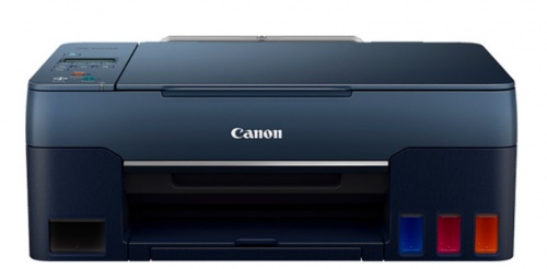Multifuncional Canon Pixma G2160 Azul    Inigualable rendimiento de hasta 7600 páginas en blanco y negro y 7700 páginas a color con las nuevas botellas de tinta. Impresión de alta velocidad de hasta 10,8 IMP en blanco y negro y 6,0 IPM en color.                                                    .                                        - 4466C024AA