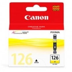 CARTUCHO DE TINTA CLI-126 Y  AMARILLO PARA IP4810 / IP4910 - CANON