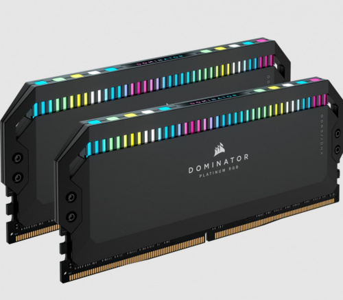 MEMORIA RAM CORSAIR DIMM DOMINATOR PLATINUM RGB 32GB 2X16GB DDR5 DRAM 5600MHZ C36 CMT32GX5M2B5600C36 - CORSAIR