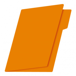 Folder intenso Fortec carta color naranj Folder tradicional con 1/2 ceja, cartulina bristol de 165 gr, color intenso, suaje para broche de 8 cm, guías para mayor capacidad, medida: 23.8 x 29.5 cm.                                                                                                     a ceja 1/2 caja con 25 pzas              - FORTEC