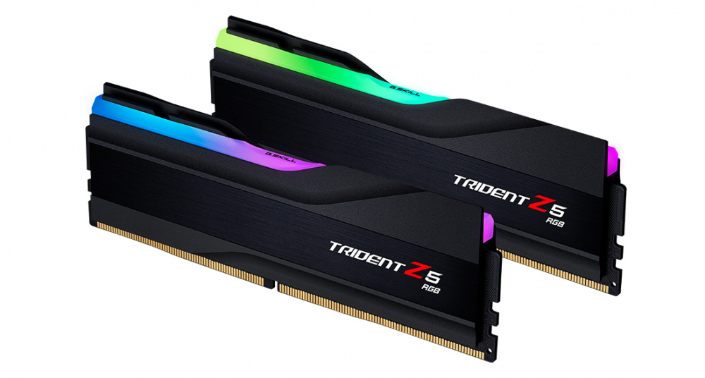 MEMORIA DDR5 32GB (2X16GB) 6000MHZ G.SKILL TRIDENT Z RGB SILVER CL40, F5-6000J4040F16GX2-TZ5RS  - F5-6000J4040F16GX2