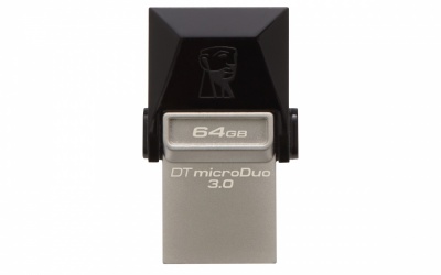 DTDUO3/64GB MEMORIA FLASH KINGSTON 64 GB MICRODUO USB 3.0 (DTDUO3/64GB)