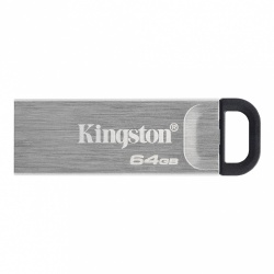 USB 3.2 MEMORIA KINGSTON 64GB EXT DATATRAVELER KYSON METALIC, DTKN64GB - NULL