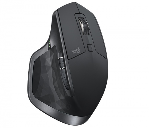 Mouse Logitech IR LED MX Master 2S, RF Inalámbrico, Bluetooth, 4000DPI, Gris - 910-005131