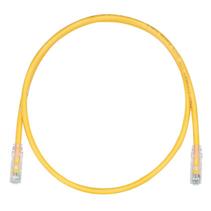 Cable De Parcheo Tx6 Utp Cat6 24 Awg Cm Color Amarillo 40 Ft UTPSP40YLY - PANDUIT