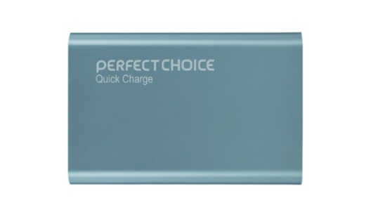 CARGADOR USB MULTIPLE DE 6 PUERTOS 2.4A CON QUICK CHARGE - PERFECT CHOICE