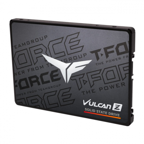Ssd Interno Teamgroup T Force Vulcan 256Gb 25 Sata Iii 3D Nand 520 450 Mbs Negro T253Tz256G0C101 - TEAM GROUP