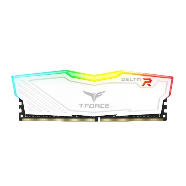 MEMORIA DIMM DDR4 TEAMGROUP TF4D416G3200HC16F01DELTA R 16GB 1X16GB 3200MHZ BLANCO CL16 - TF4D416G3200HC16F01