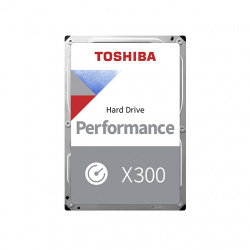 D. DURO INTERNO 14TB TOSHIBA X300 SATA III/7200RPM/512MB/3.5"/ HDWR31EXZSTA  - TOSHIBA