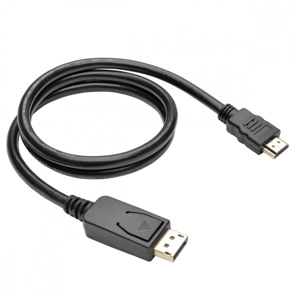 CABLE DISPLAYPORT 1.2 A HDMI hd-adaptador-mm-4k-2k-091m UPC 0037332191984 - P582-003-V2