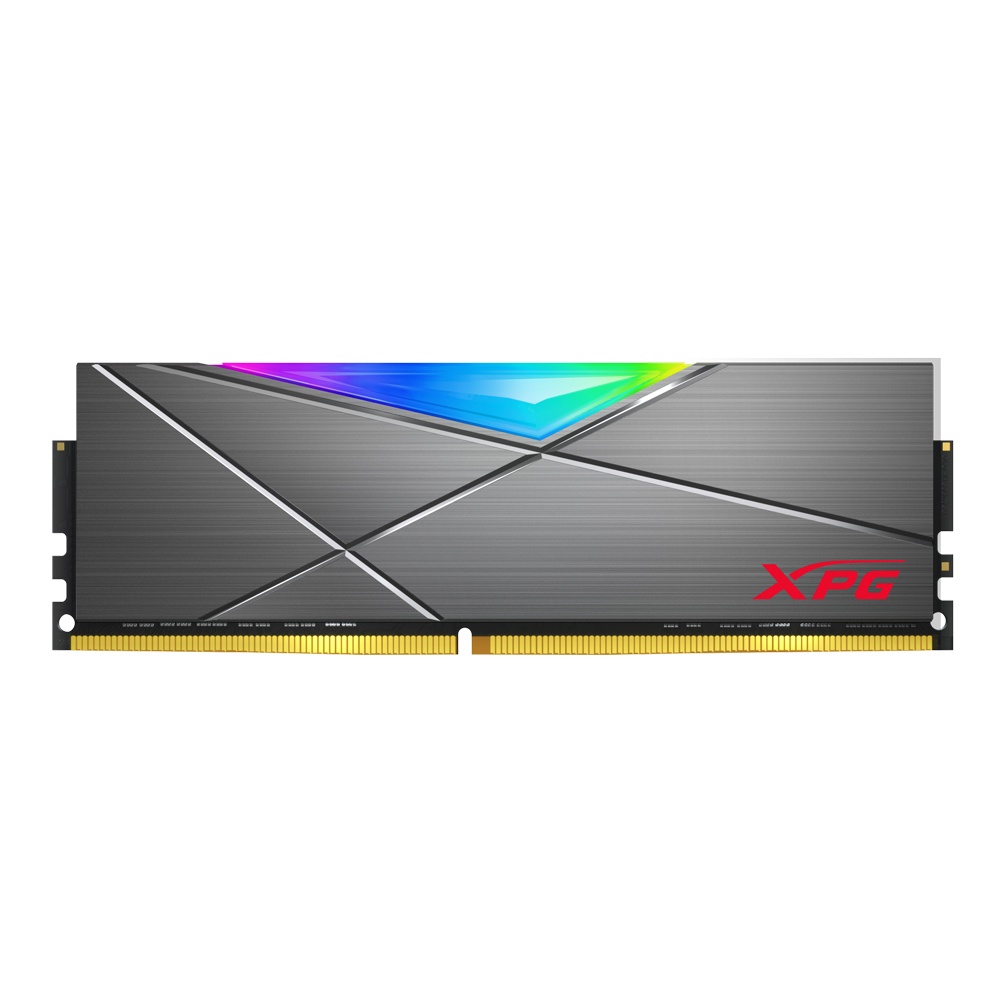 MEMORIA RAM ADATA DDR4 UDIMM 4133MHZ 8GB XPG D50 SPECTRIX DISIPADOR TITANIO RGBAX4U413338G19J-ST50 - AX4U413338G19J-ST50