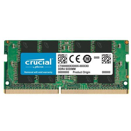 MEMORIA DDR4 CRUCIAL 8GB 2666CL19 SRx8 UNBUFFERED SODIMM CT8G4SFRA266 - CT8G4SFRA266
