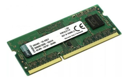 MEMORIA SODIMM DDR3 KINGSTON 4GB 1600MHZ CL11 1.35V (KVR16LS11/4) - KVR16LS11/4